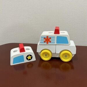 Melissa‎ & Doug Stacking Emergency Vehicle Police Car Ambulance
